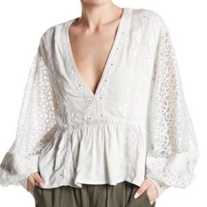 Boogie All Night Embellished Blouse